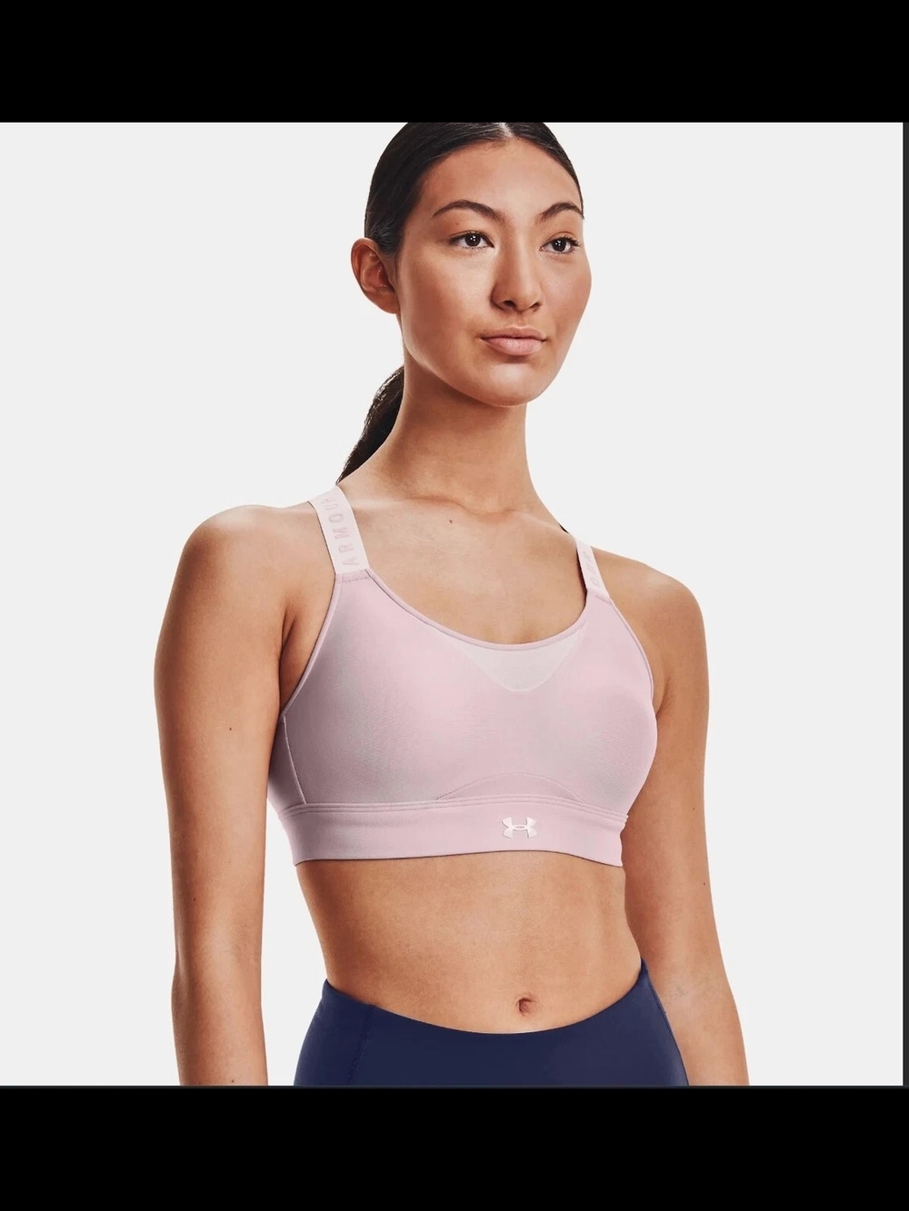 Under Armour Women's Light Pink High-Impact Sports Bra - 3X